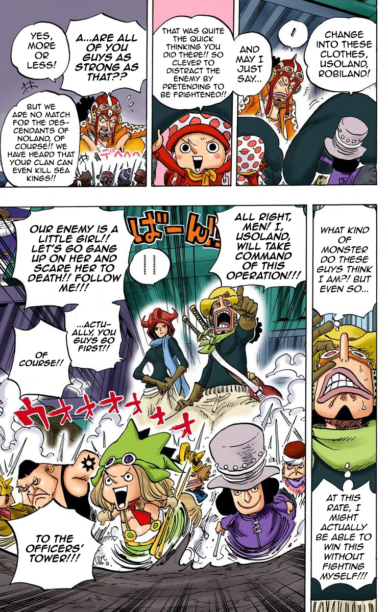 One Piece - Colored Chapter 733 page 12