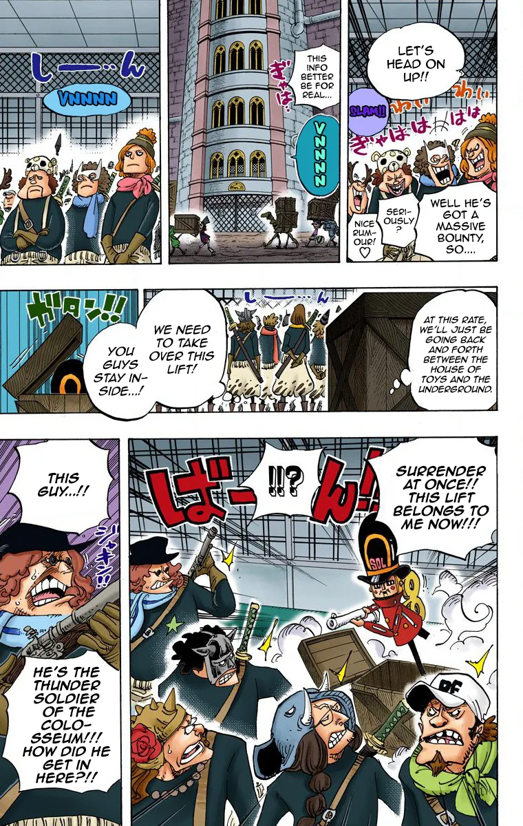 One Piece - Colored Chapter 733 page 14