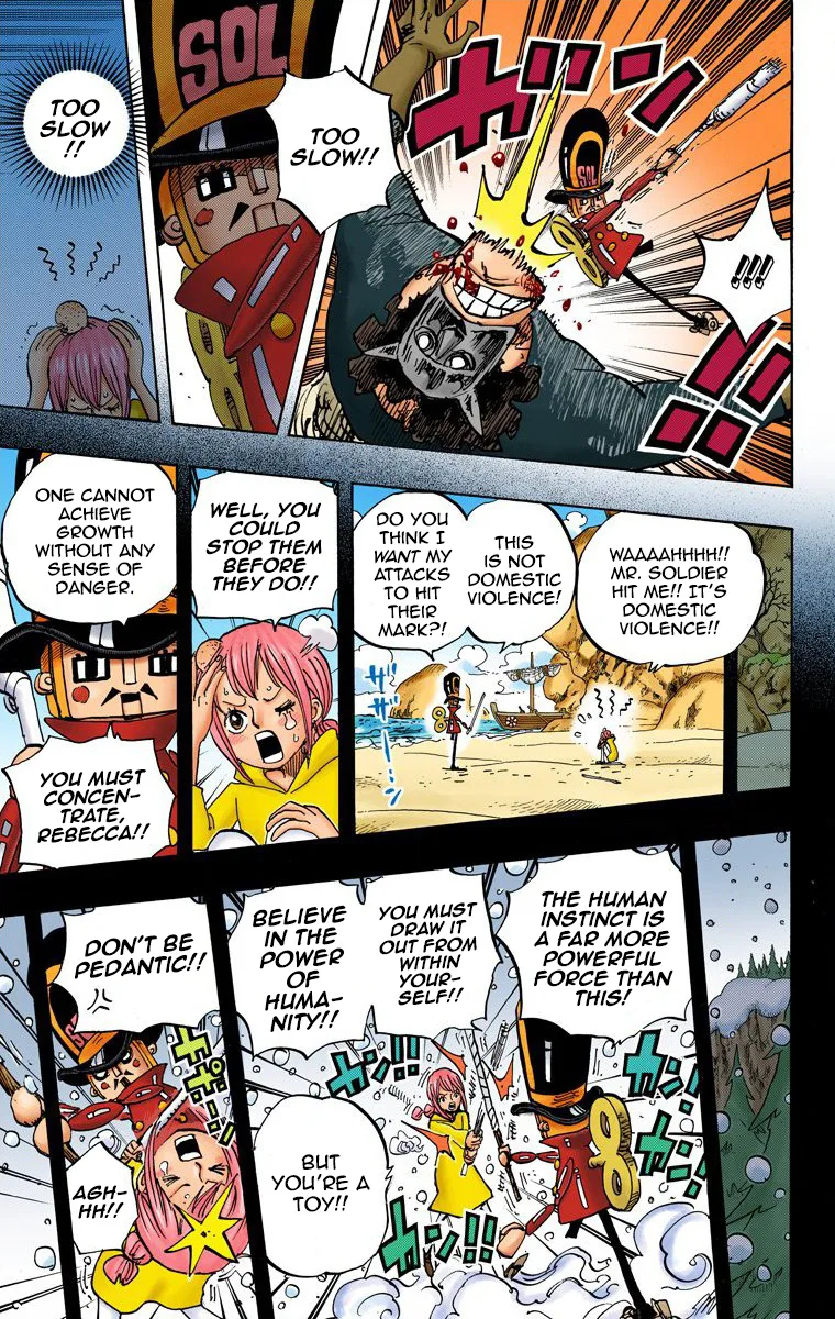 One Piece - Colored Chapter 733 page 16