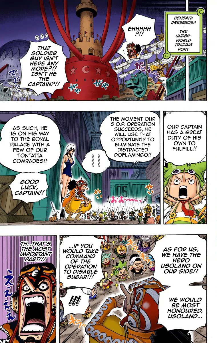 One Piece - Colored Chapter 733 page 8