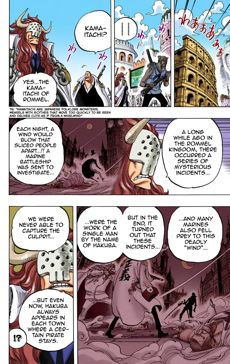 One Piece - Colored Chapter 734 page 7