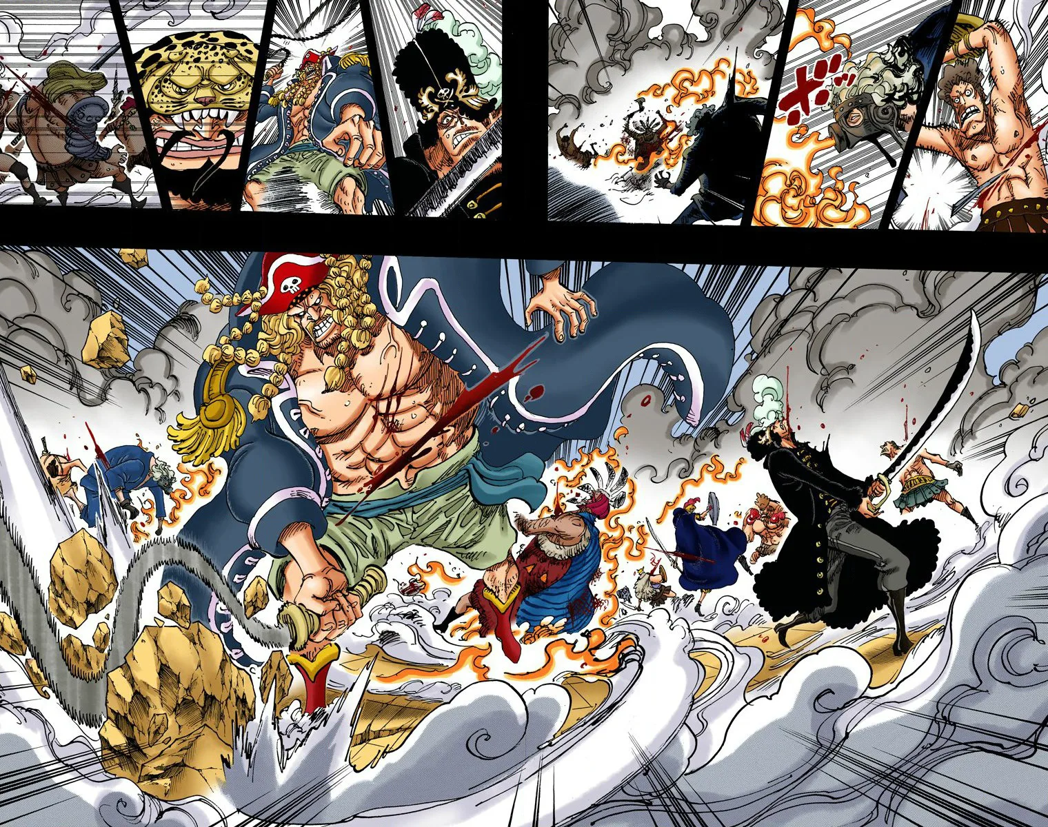 One Piece - Colored Chapter 734 page 11