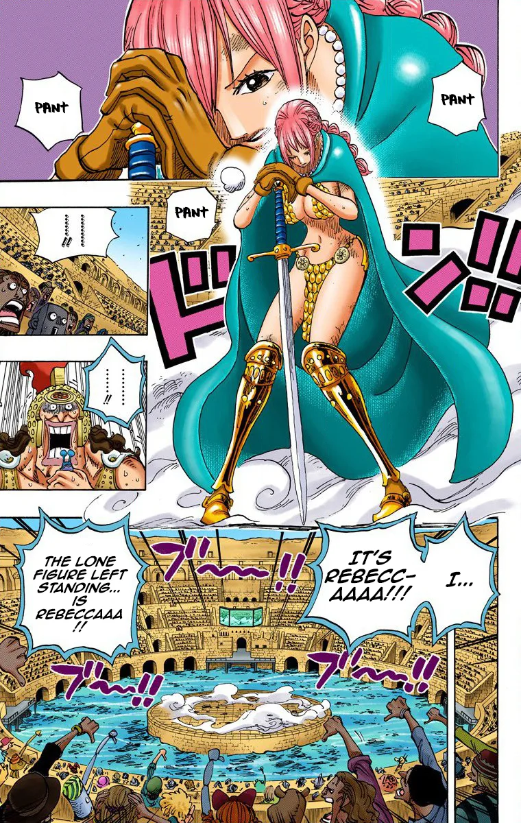 One Piece - Colored Chapter 734 page 4