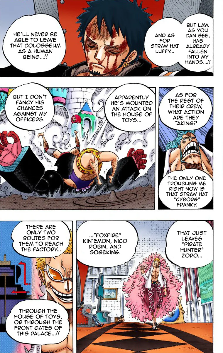 One Piece - Colored Chapter 734 page 17