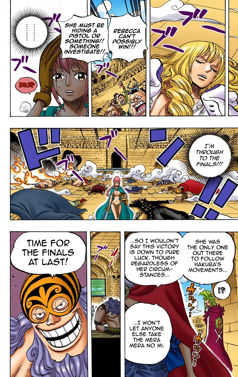 One Piece - Colored Chapter 734 page 14