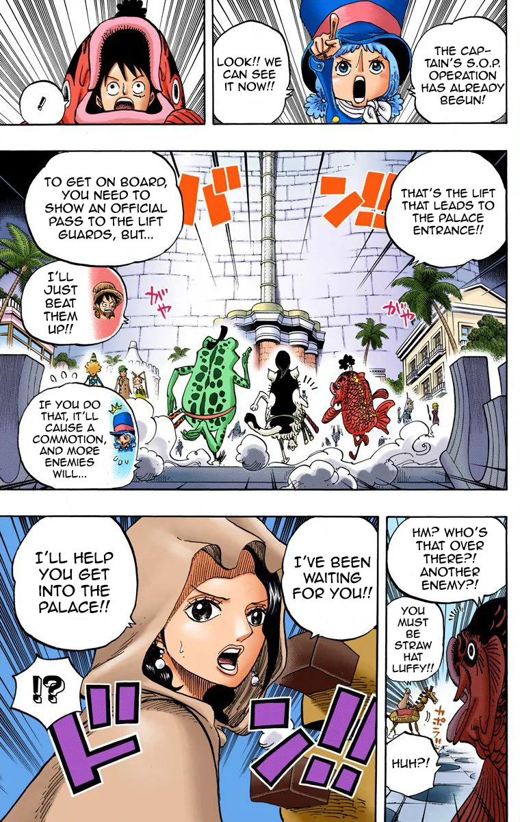 One Piece - Colored Chapter 734 page 19