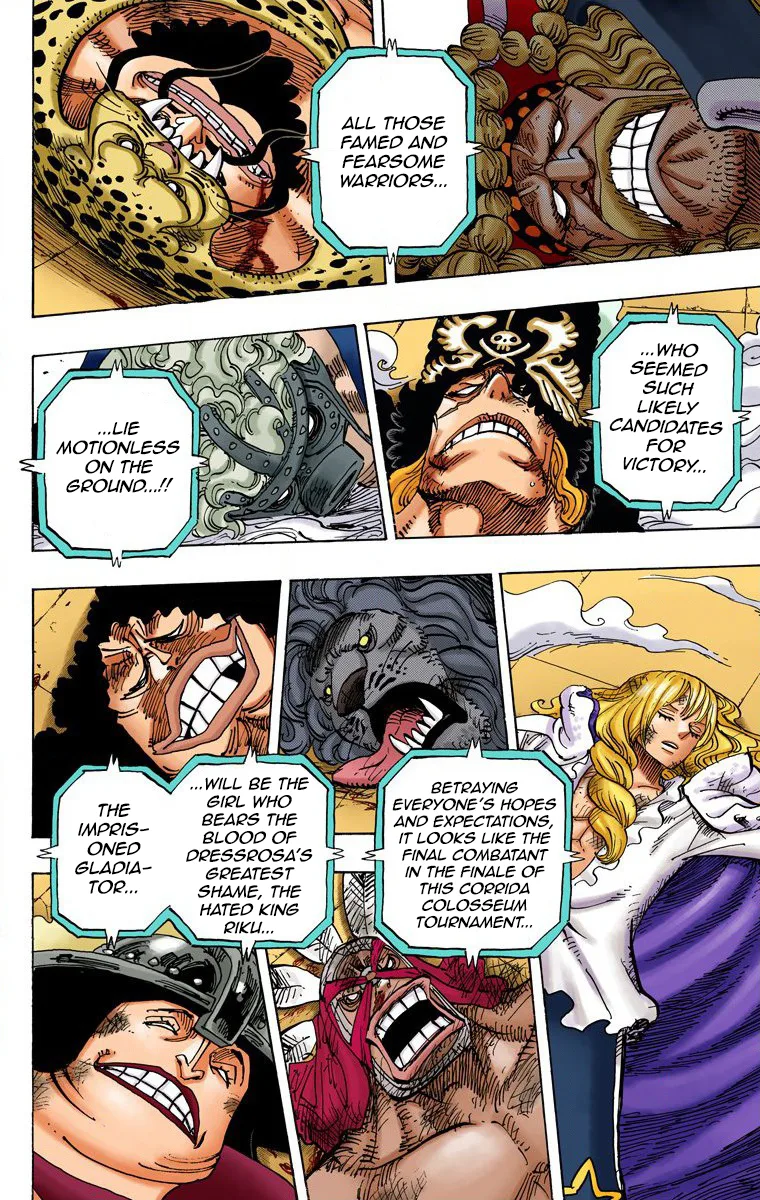 One Piece - Colored Chapter 734 page 5