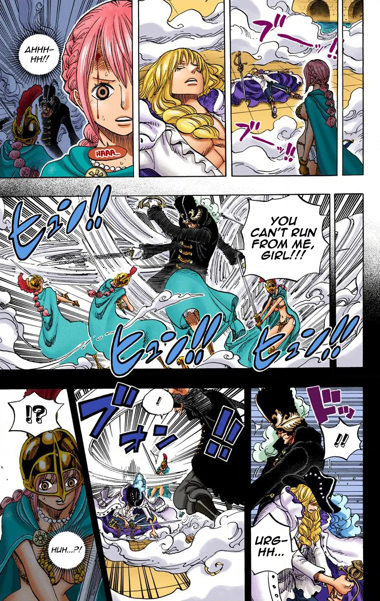 One Piece - Colored Chapter 734 page 8