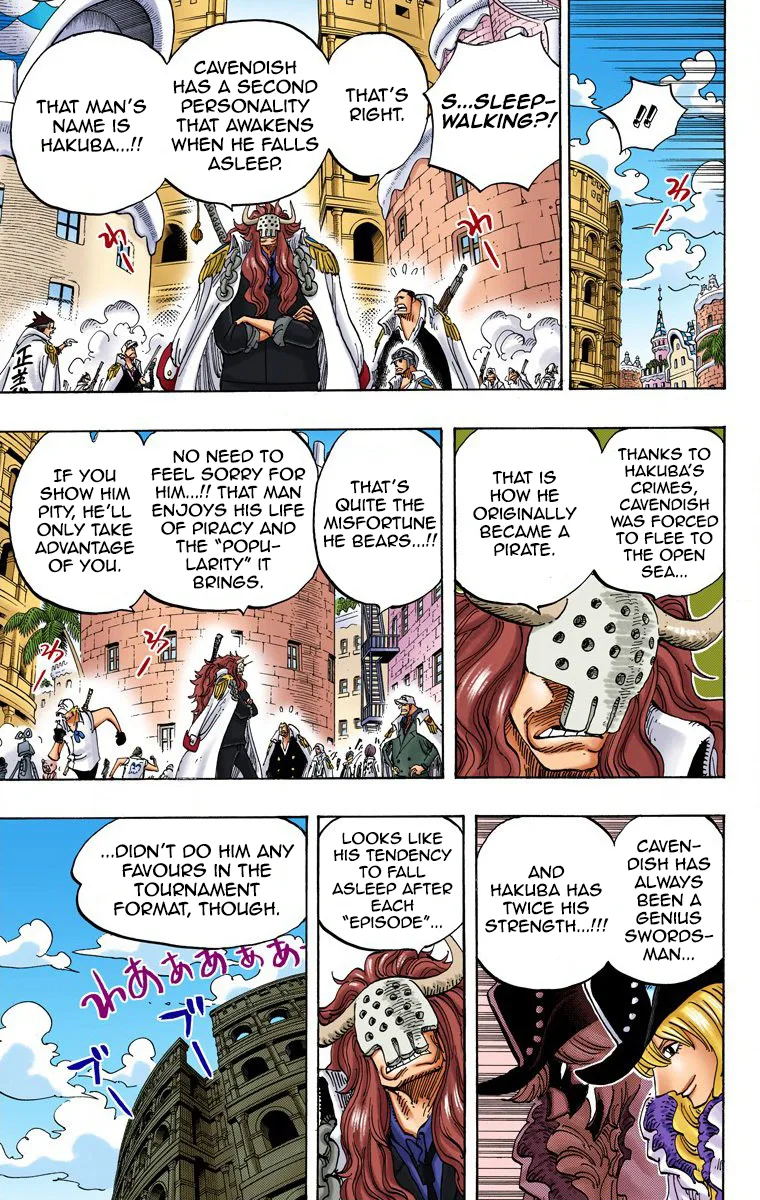 One Piece - Colored Chapter 734 page 13