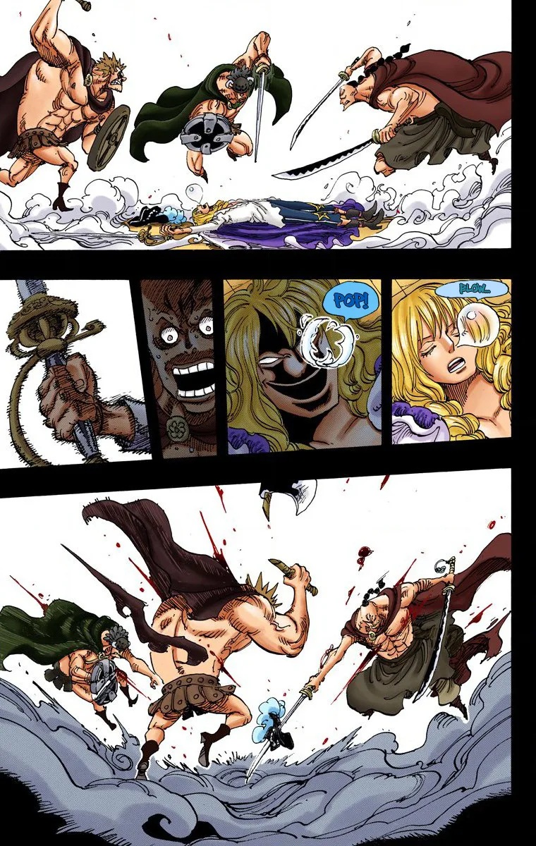 One Piece - Colored Chapter 734 page 10
