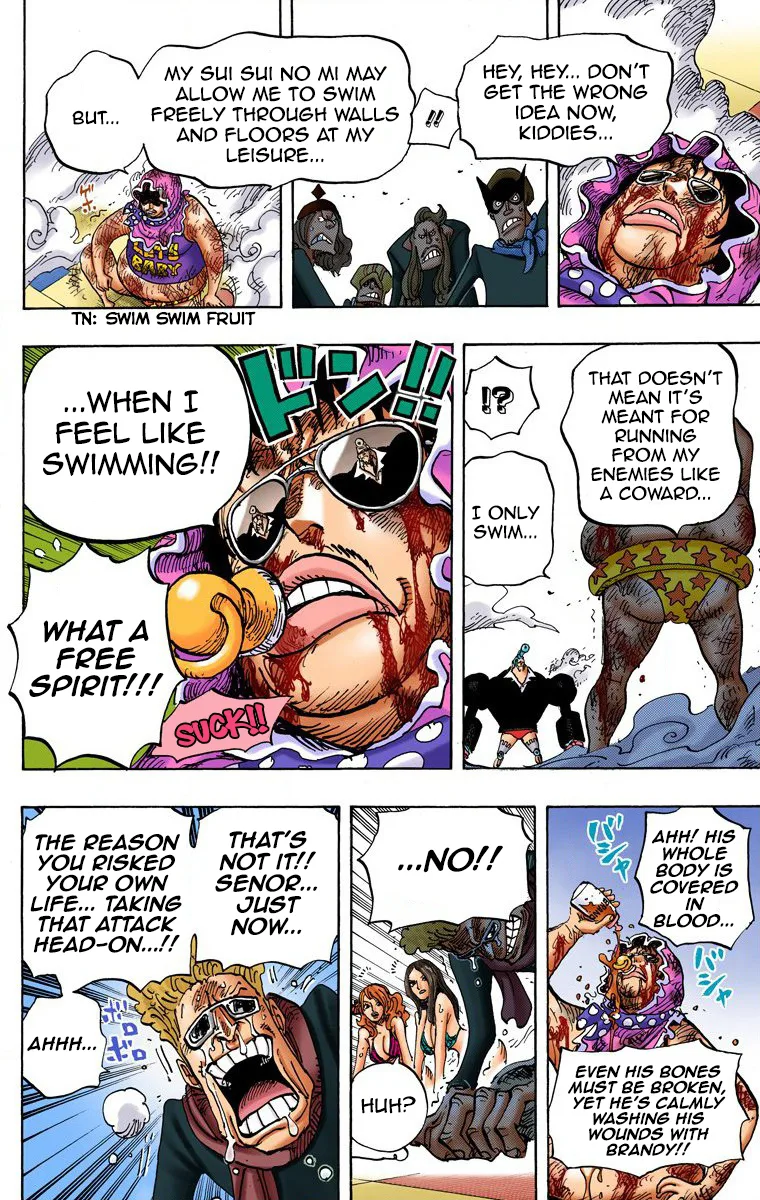 One Piece - Colored Chapter 735 page 11