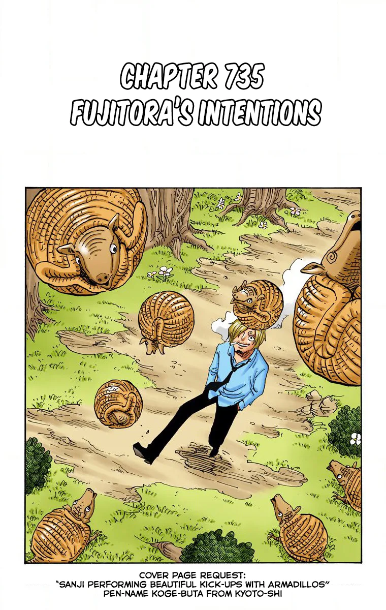One Piece - Colored Chapter 735 page 2