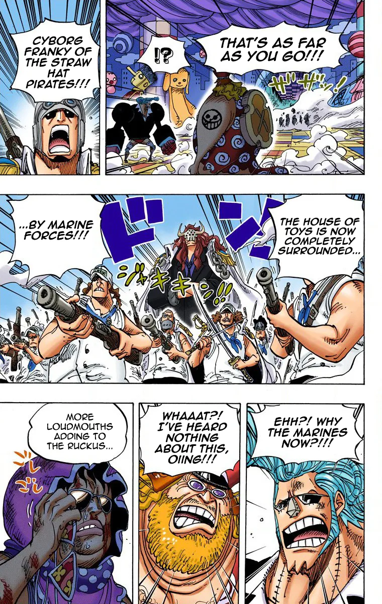 One Piece - Colored Chapter 735 page 14