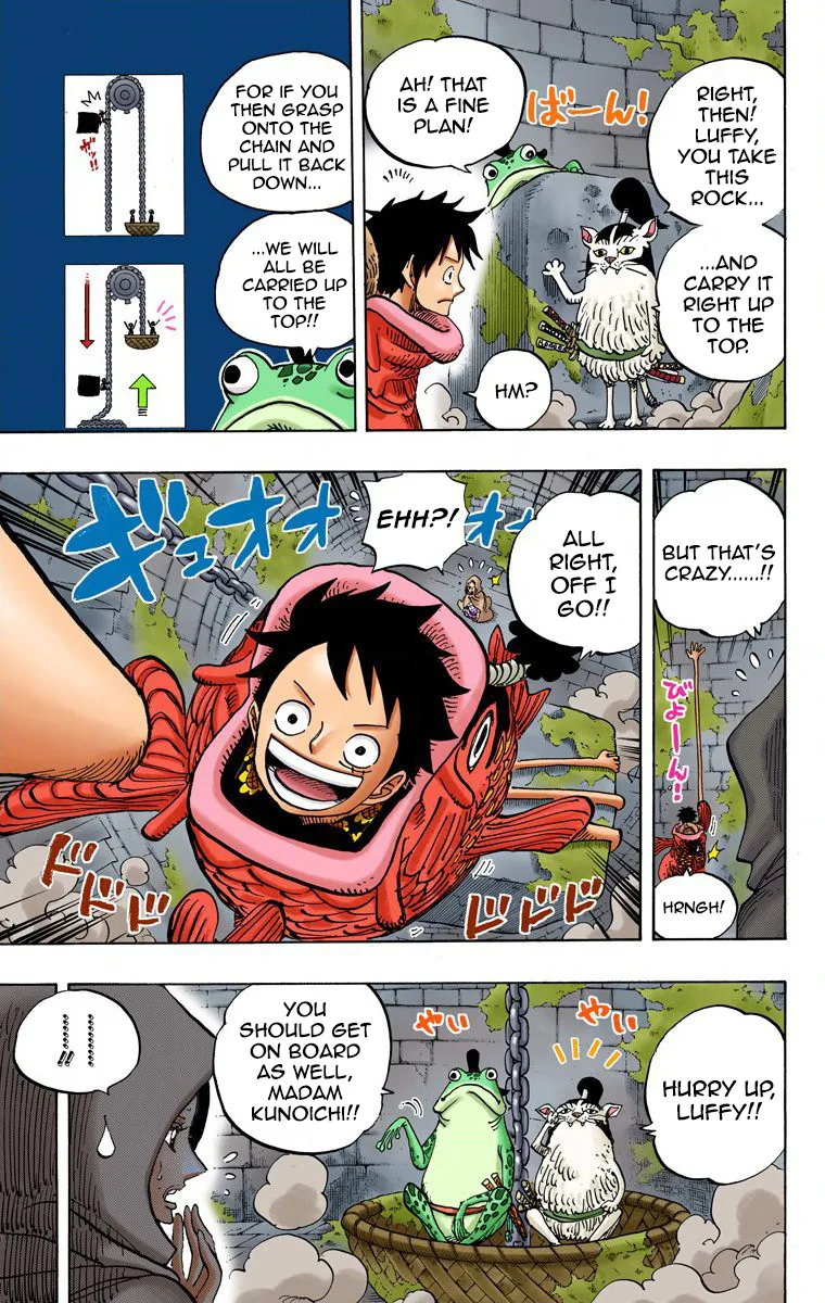One Piece - Colored Chapter 735 page 8