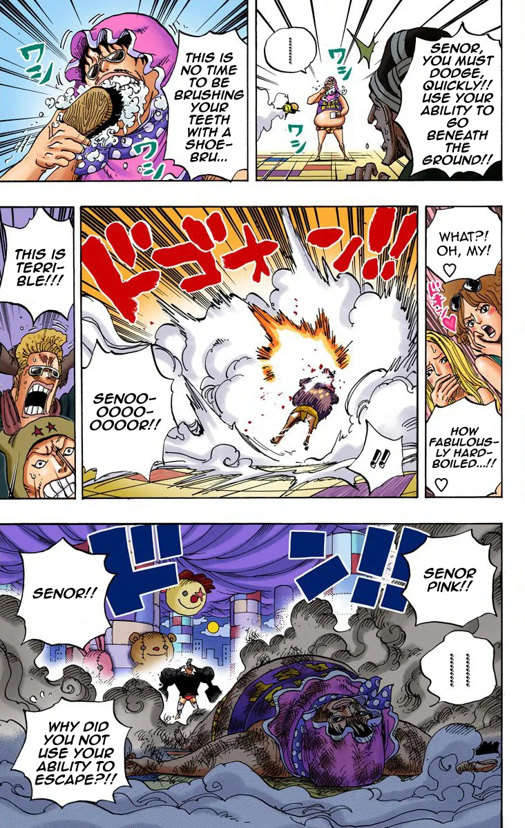 One Piece - Colored Chapter 735 page 10