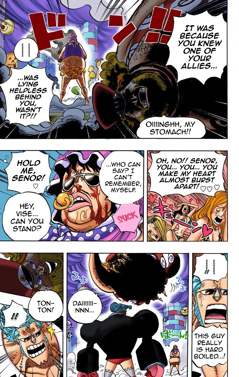One Piece - Colored Chapter 735 page 12