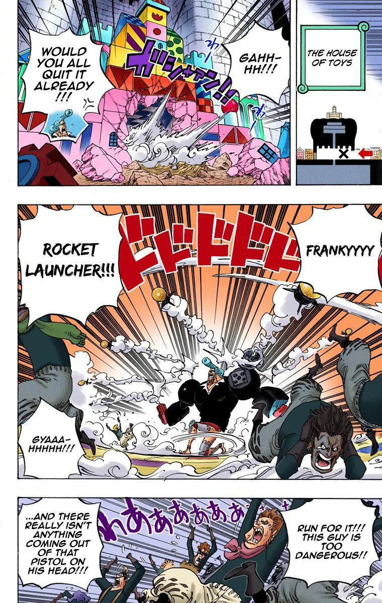 One Piece - Colored Chapter 735 page 9