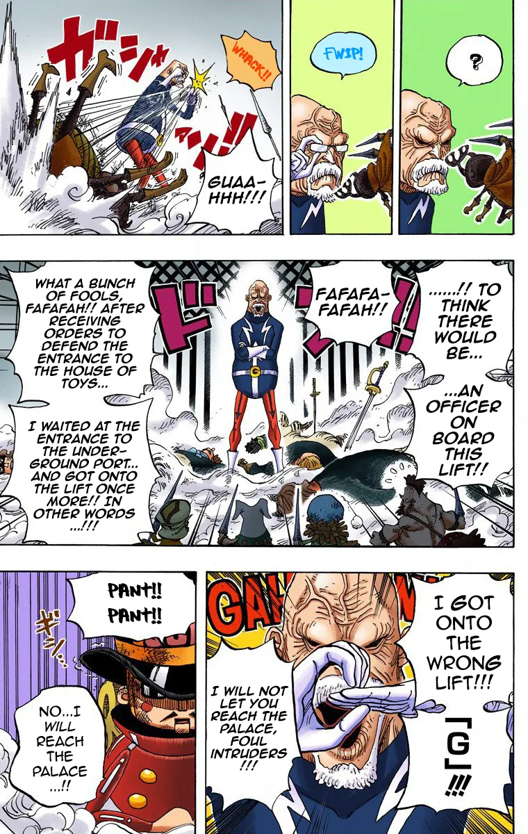 One Piece - Colored Chapter 736 page 16