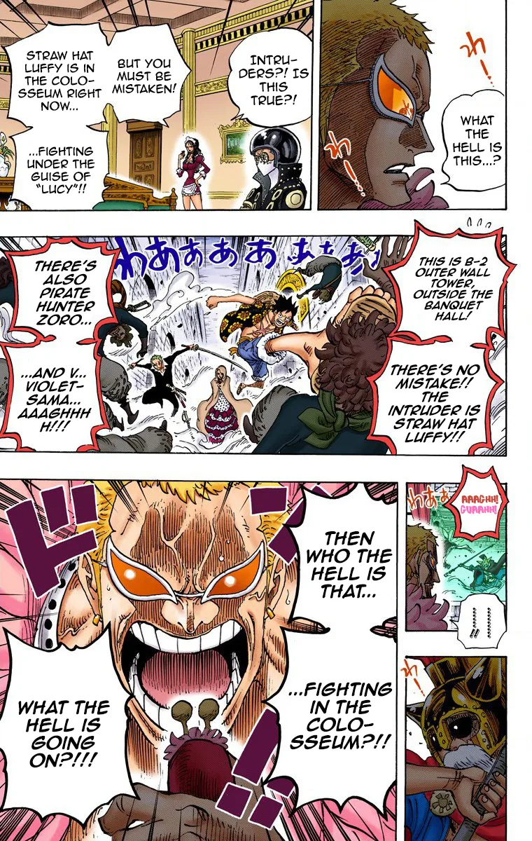 One Piece - Colored Chapter 736 page 14