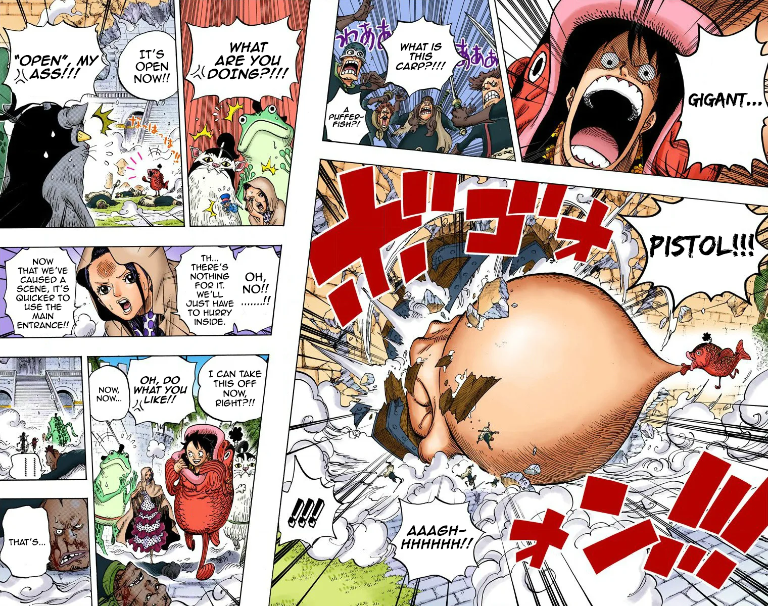 One Piece - Colored Chapter 736 page 12