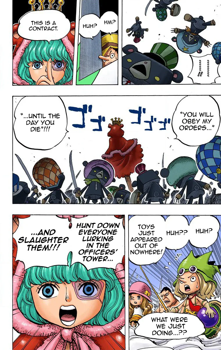 One Piece - Colored Chapter 738 page 14