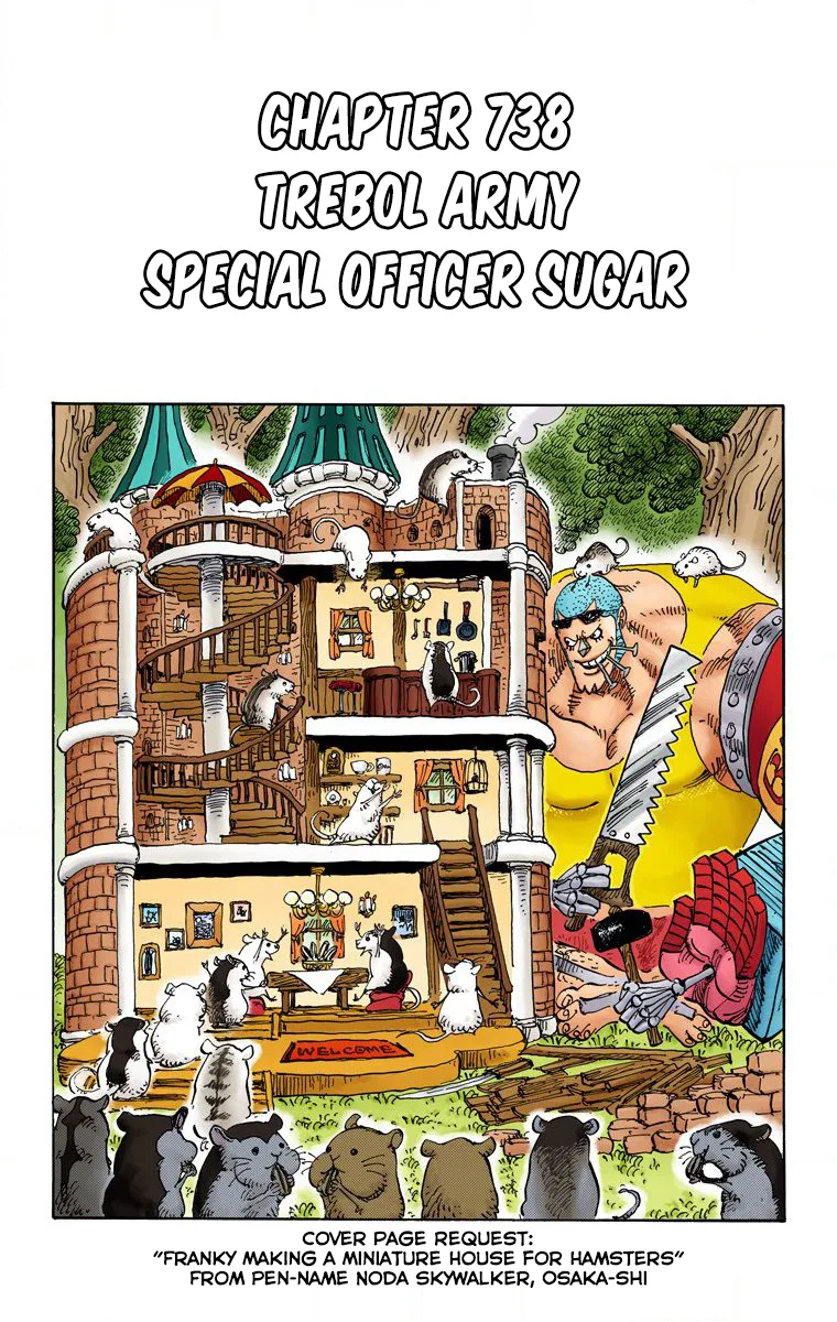 One Piece - Colored Chapter 738 page 2