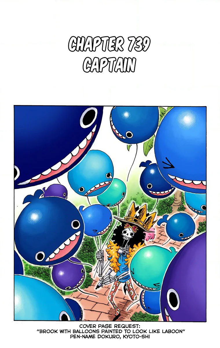 One Piece - Colored Chapter 739 page 2