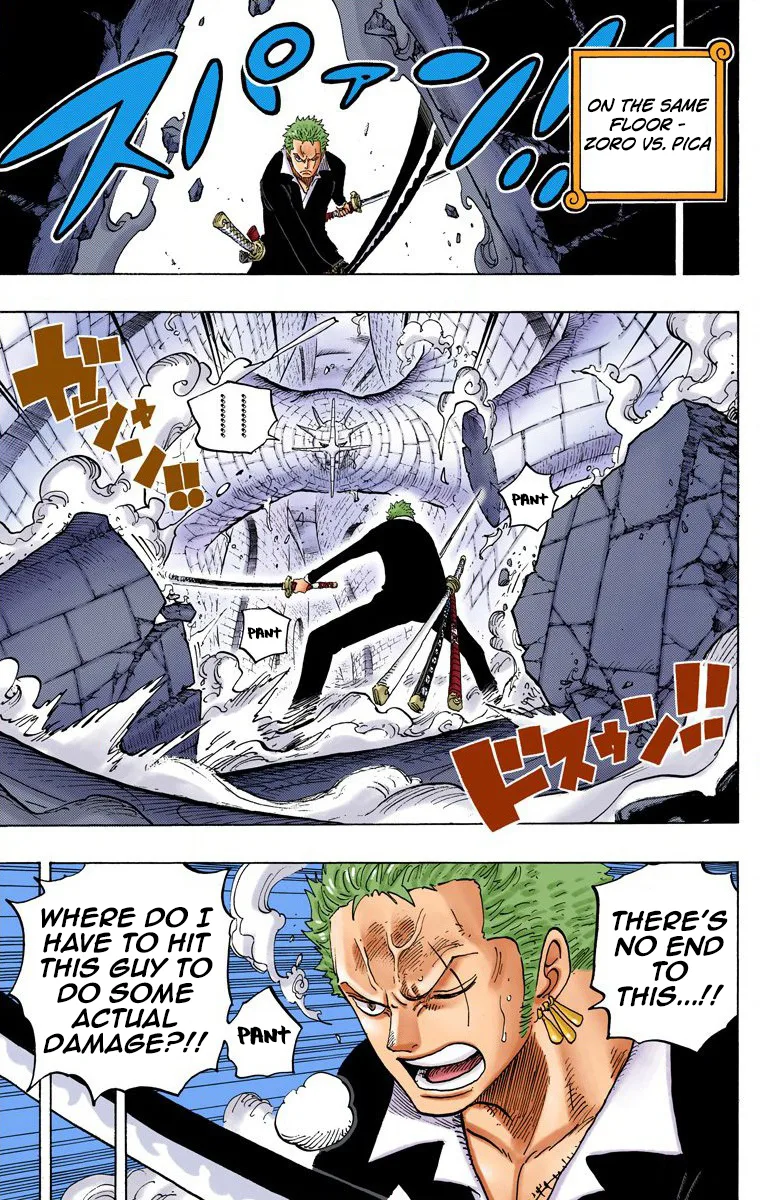 One Piece - Colored Chapter 740 page 4