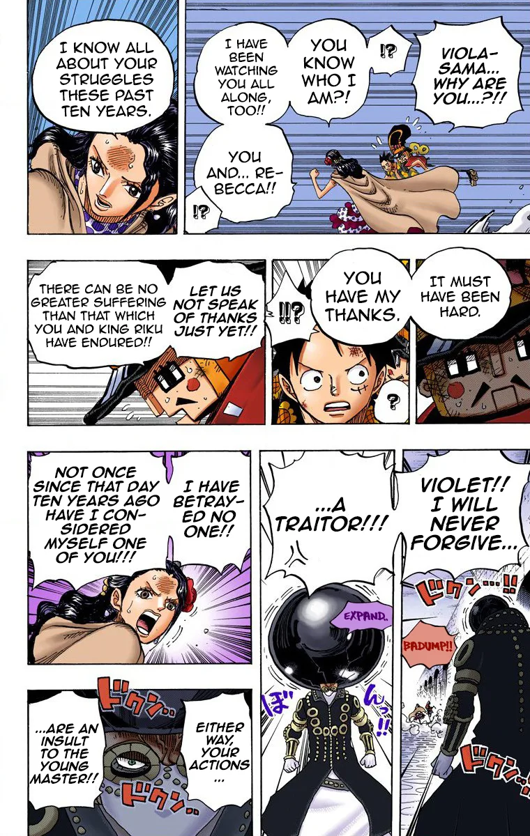 One Piece - Colored Chapter 740 page 11