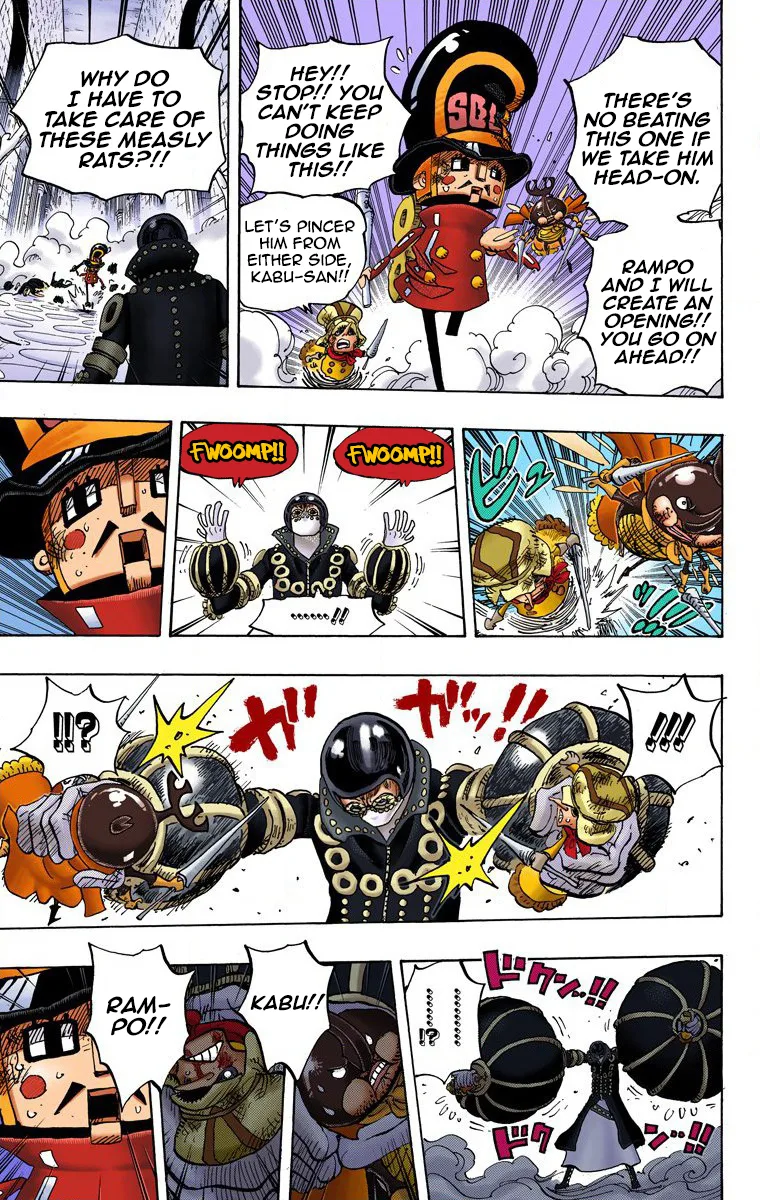 One Piece - Colored Chapter 740 page 6