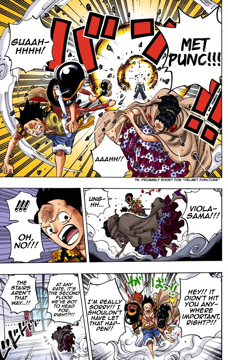 One Piece - Colored Chapter 740 page 12