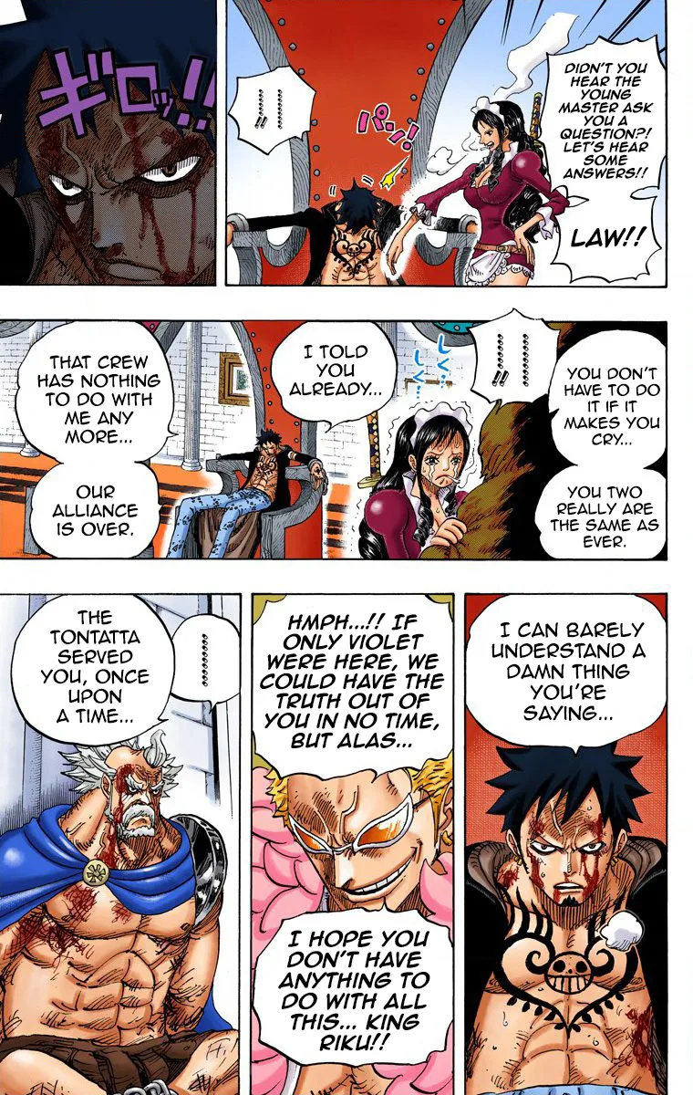 One Piece - Colored Chapter 740 page 16