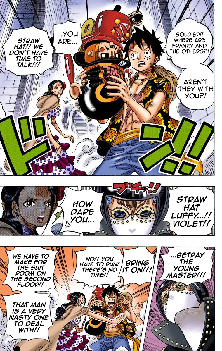One Piece - Colored Chapter 740 page 10