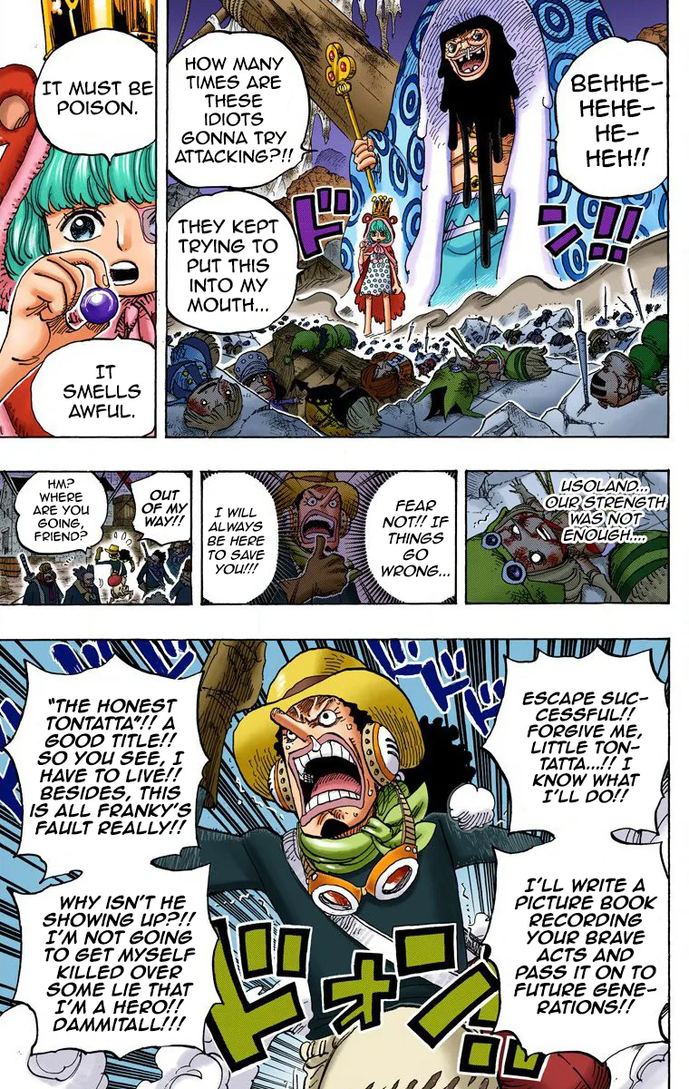 One Piece - Colored Chapter 740 page 20