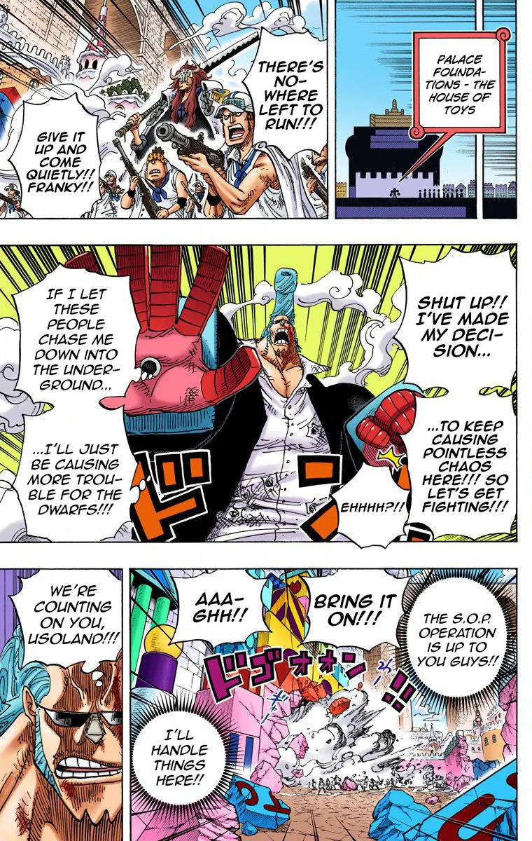 One Piece - Colored Chapter 740 page 18