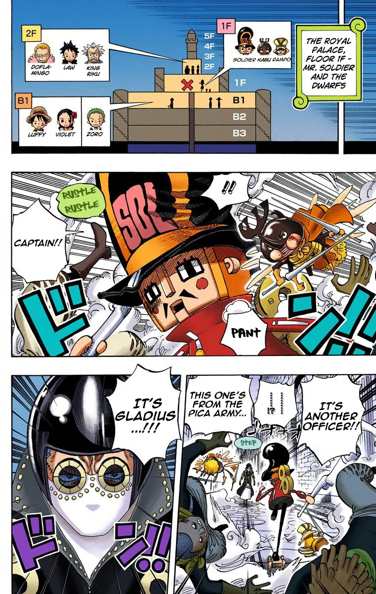 One Piece - Colored Chapter 740 page 5