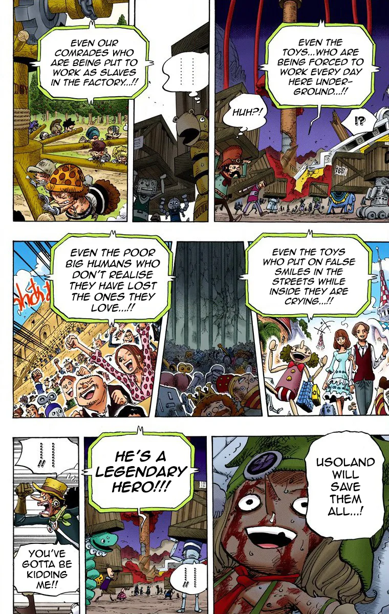 One Piece - Colored Chapter 741 page 7