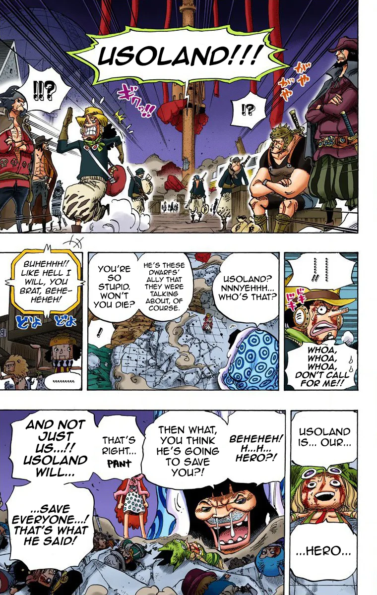 One Piece - Colored Chapter 741 page 6