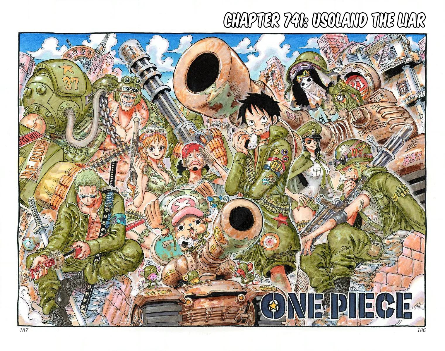 One Piece - Colored Chapter 741 page 2