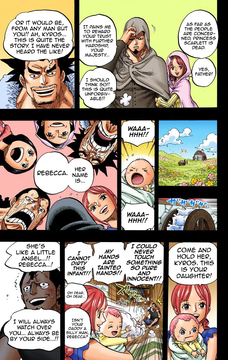 One Piece - Colored Chapter 742 page 8