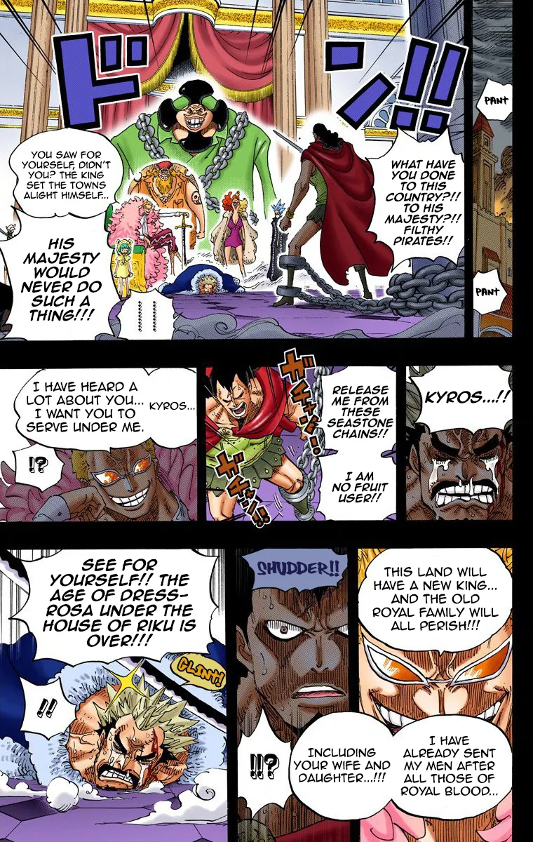 One Piece - Colored Chapter 742 page 10