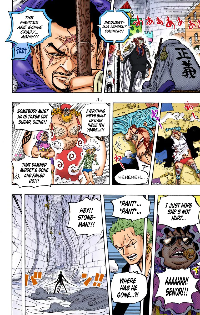 One Piece - Colored Chapter 743 page 14