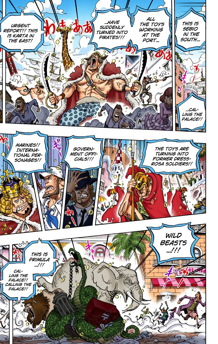One Piece - Colored Chapter 743 page 13