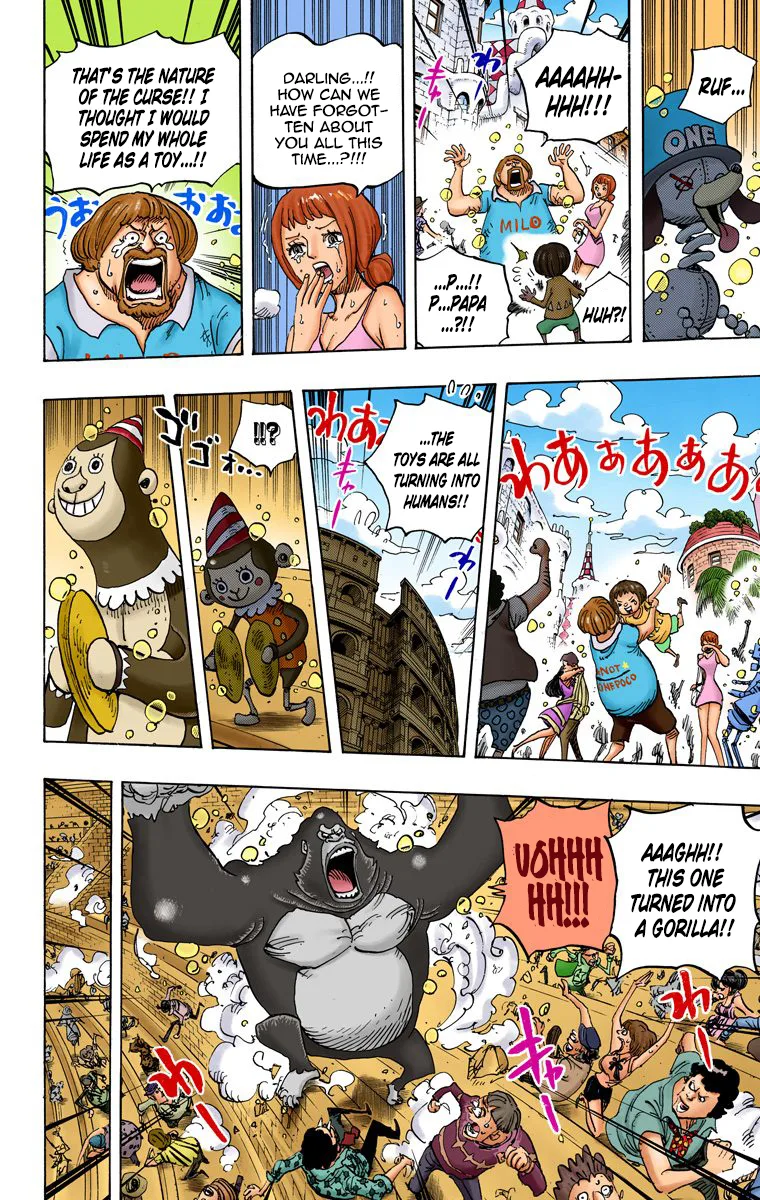 One Piece - Colored Chapter 743 page 12