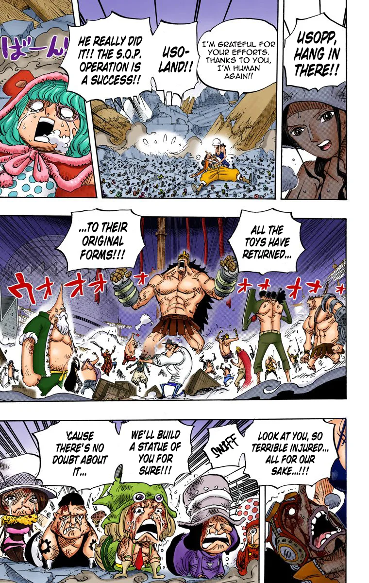 One Piece - Colored Chapter 743 page 15