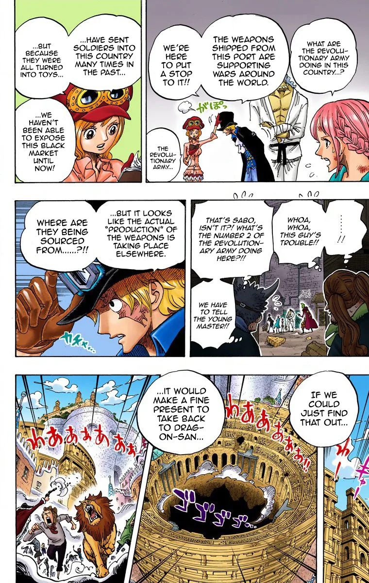 One Piece - Colored Chapter 744 page 14