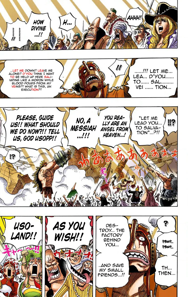 One Piece - Colored Chapter 744 page 11