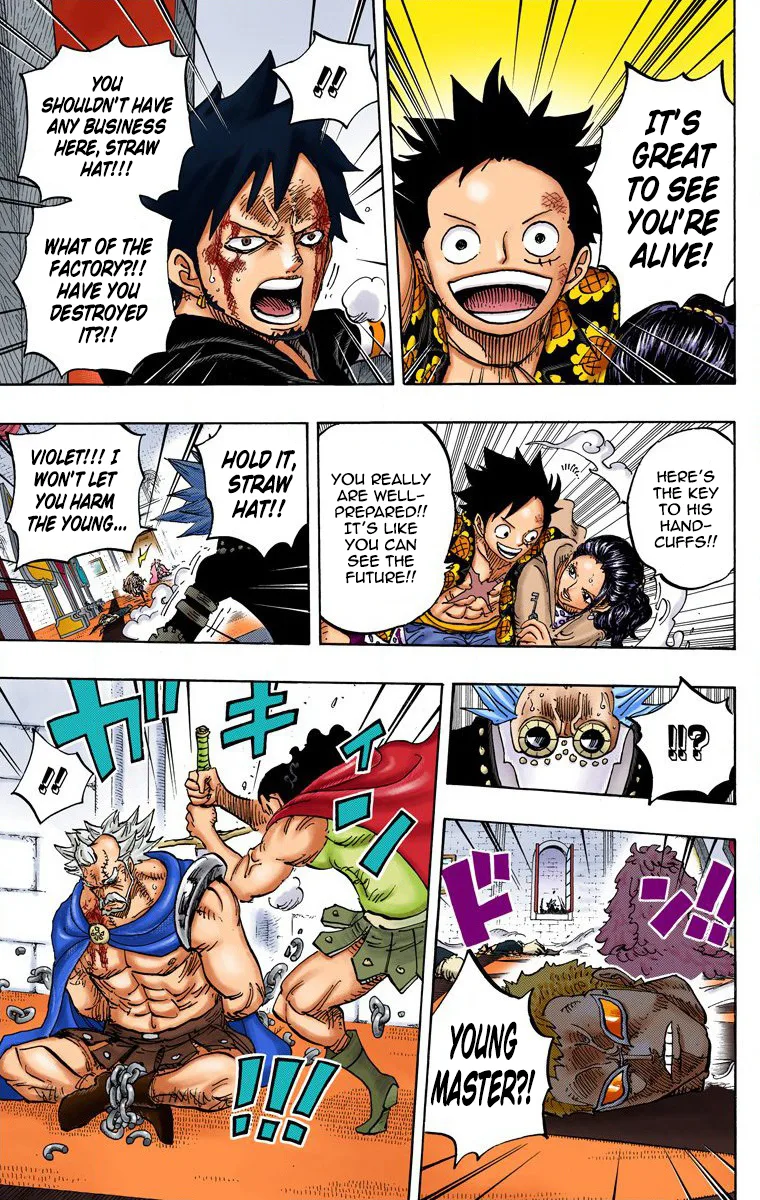 One Piece - Colored Chapter 744 page 17