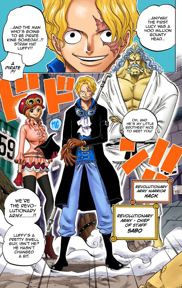 One Piece - Colored Chapter 744 page 13
