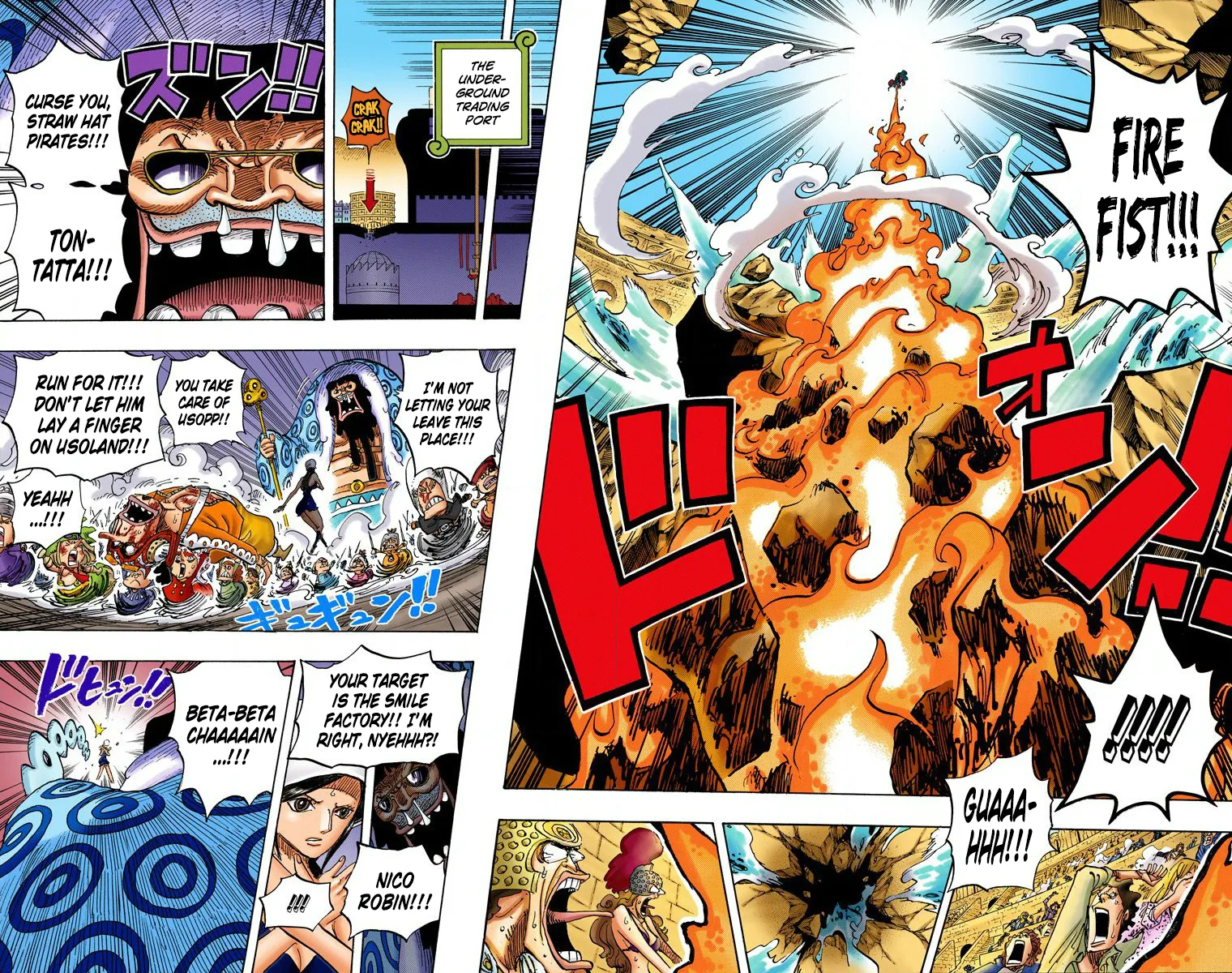 One Piece - Colored Chapter 744 page 7